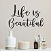 Motivational Metal Wall Decor Inspirational Wall Decor Positive Quotes for Office Living Room Encouragement Gift for Travel Lover