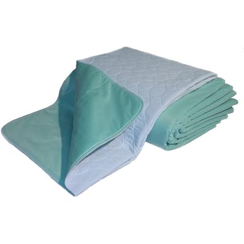 Premium Quality Bed Pad, Quilted, Waterproof, Reusable and Washable, 35" X 80" Cover