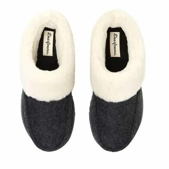 Dearfoams Women's Slip on Slippers3