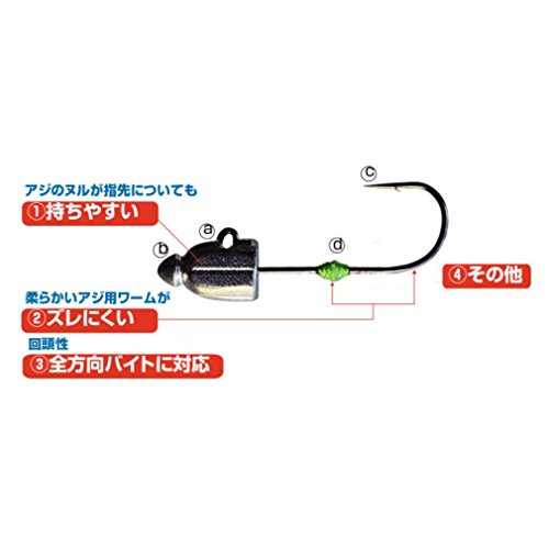 カルティバ JH-84 アジ弾丸 3.0号(3.0g) の商品画像2枚目