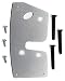 CS Works Door Latch Repair & Reinforcement Plate with replacement bolts fits Jeep Grand Cherokee (ZJ) 93-98 LEFT/DRIVER