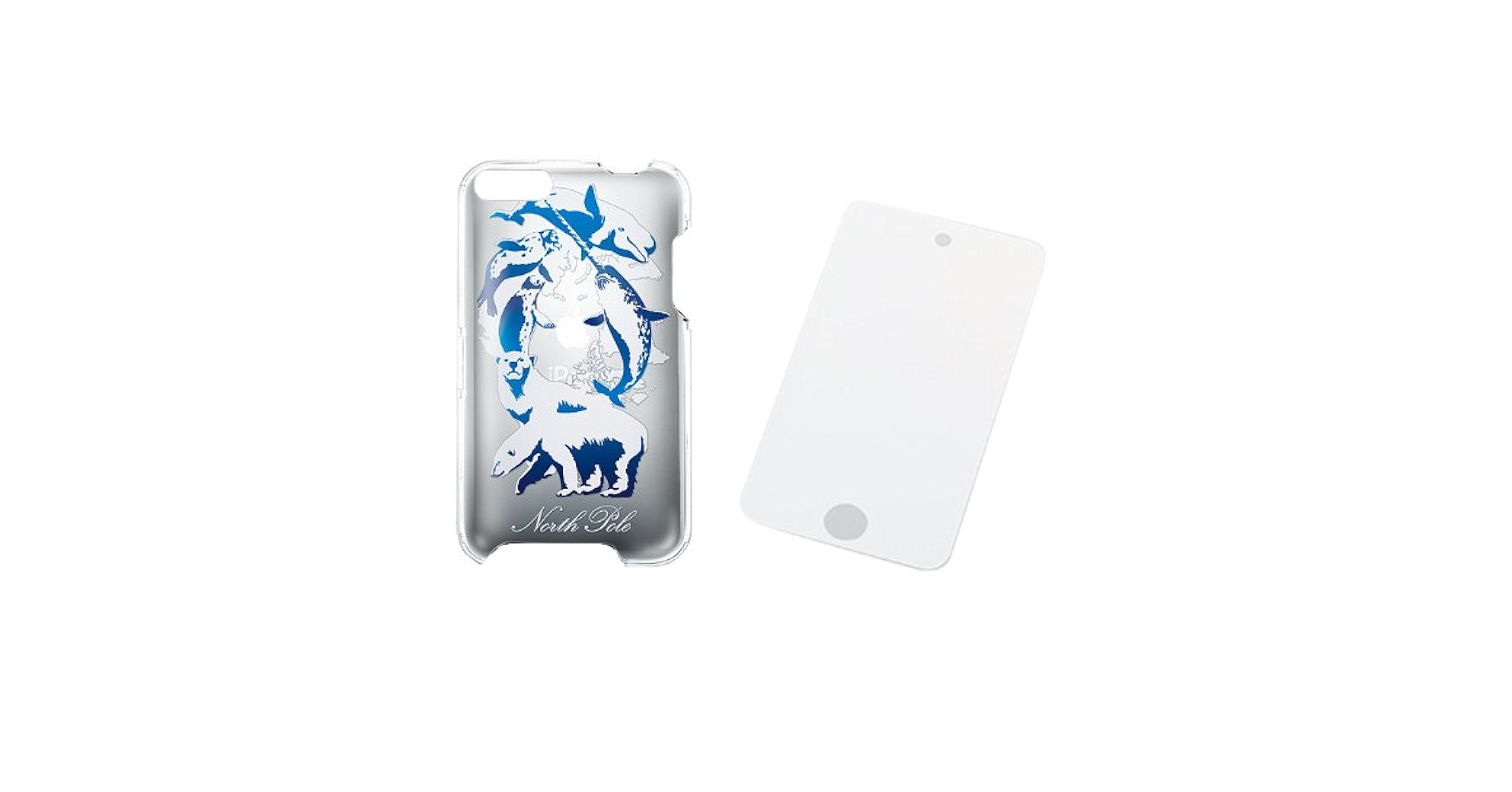 Amazon | 第2/第3世代iPod touch クリアケース + 液晶画面保護