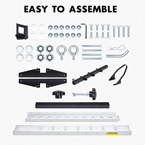 Azaeahom YX01-074 400Lbs Aluminum Motorcycle Carrier, Heavy Duty Hitch-Mounted Dirt Bike Rack thumb #2