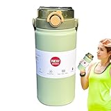 Isolierflasche, Vakuum-Wasserflasche, Isolierkanne, auslaufsicherer Becher für Outdoor, Indoor, Wandern, Reisen, , Schule, Angeln