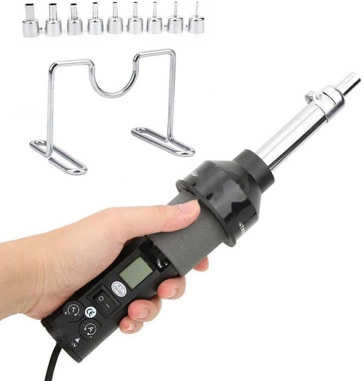 AirThermostat 9 Tuyere Digital Display Industrial Electric Tools Electric Heat450W AC 110V US Plug