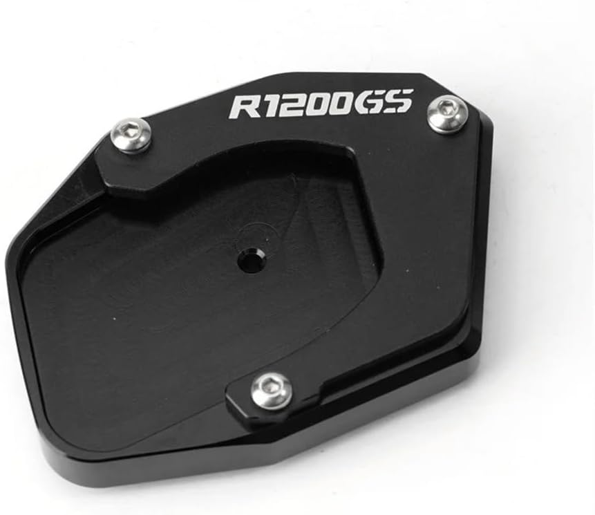Motorcycle Foot Plate Pad for B&MW R 1200 GS 2006-2012 R 1200 ADV 2008 2009 2010 2011 2012 Motorcycle Accessories Aluminum Side Stand Enlarge Kickstand Pad