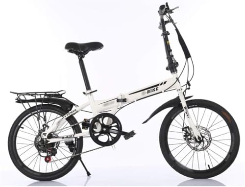 20-Zoll-mini-faltrad, 7-Gang-City-falt-kompaktrad Für Urbane Pendler Für Herren/Damen, B – Miniatur