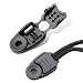 Premium Nylon Zipper Pulls Cord Rope End Paracord Zipper Pull Ends for Layyard,DIY Replacement Zipper Fixer (Black, 10 PCS)