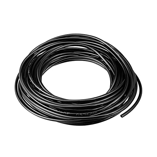 Uxcell Pneumatic Air Tubing, 4Mm Odx2.5Mm Id 10 Meter 32Ft Pu Polyurethane Air Compressor Tube Hose Pipe, Black #TOP4