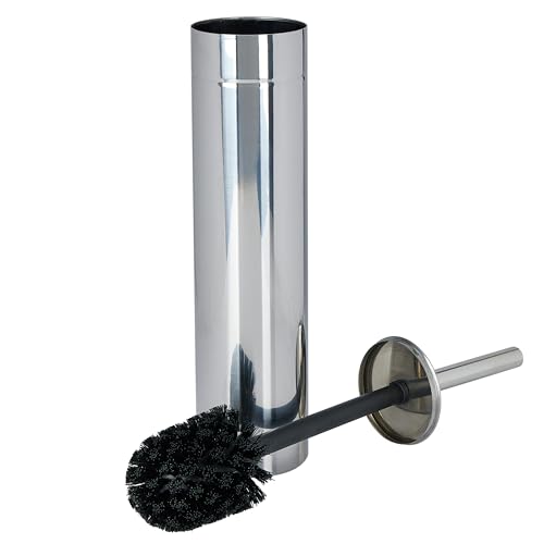 Bath Bliss Toilet Brush with Weighted Base | Slender Design | 360 Degree Brush | Bathroom Cleaning | Chrome by Bath Bliss - Image 3