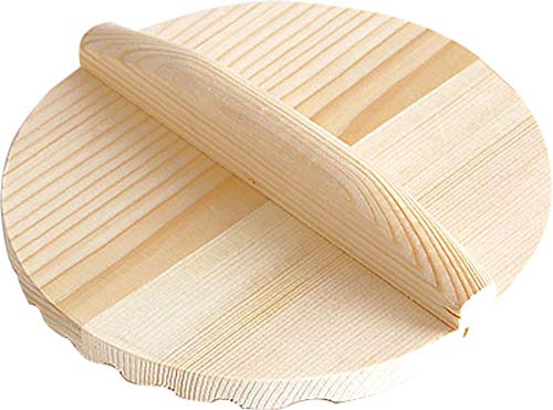 Couvercle de baisse en bois de cèdre de 16cm AOT0616 importé du Japon