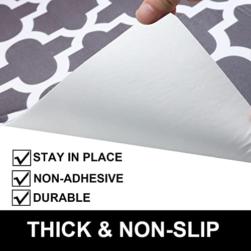 Aibob Under The Sink Mat, 24 X 30 In, Durable Premium Mats Protect Kitchen And Bathroom Cabinets, Waterproof Absorbent Shelf Liner, Grey #TOP3