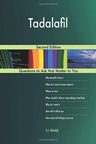 Preisvergleich Produktbild Tadalafil; Second Edition