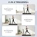 DR.GYMlee 3 in 1 Walking Pad Treadmill, Folding Under Desk Treadmill with Handle, Quiet Compact Running Machine 1–10 km/h for Home Office, Walking & Jogging with Remote & LED Display