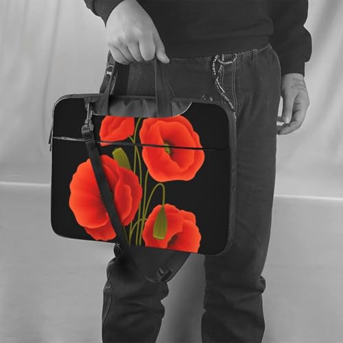 Sac ordinateur portable coquelicot imperméable pour éviter l'humidité - 2