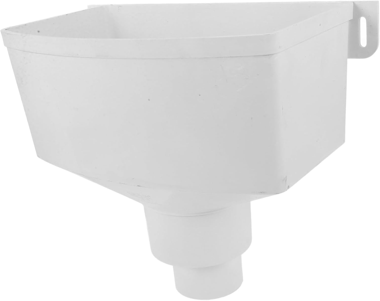 PVC Downspout Diverter Drainage Adapter 75mm Rain Gutter Connector Dual Function for Rainwater Collection Compatible Standard Downspouts