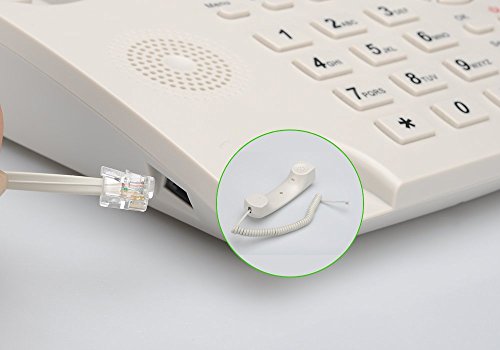 Bw Wireless Quad Band Gsm Desk Phone - 2.4 Inch Lcd Screen, Rechargeable Battery, Caller Id, Redial, Hands Free Functions - White #TOP5