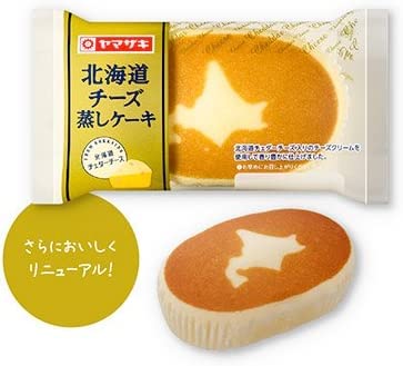 Amazon | ヤマザキ ニュー北海道チーズ蒸しケーキ×3個 山崎製パン