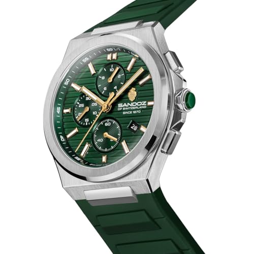 Image of Sandoz Chanet Premium Swiss Made Quartz Chronograph Watch for Men - SZWGO0000826