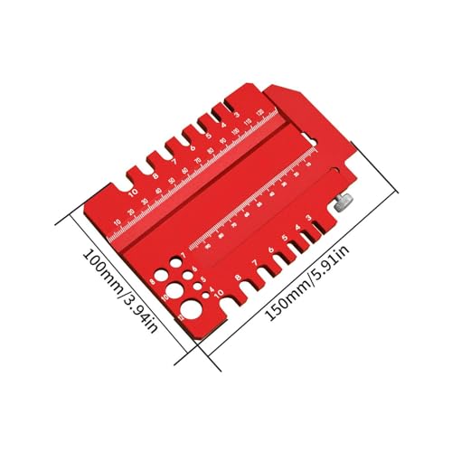 Gabarit à mortaise et tenon pour menuiserie et marquage de précision - 5