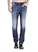 Diesel Men's Thavar Straight Slim-Leg Jean in 0838B Denim
