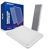KAX Engine & Cabin Air Filter Kit, Replacement for Chevrolet Equinox 2005-2009, Saturn Vue