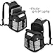 CURMIO Portable Oxygen Concentrator Backpack, POC Carrying Bag Compatible for Inogen, OxyGo and Caire Units, Bag Only, Black (Patent Pending)