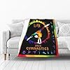 Gymnastics Blanket Cozy Plush Gymnasts Lovers Throw Blankets Gifts for Girls Boys Flannel Fleece Ultra Soft Fuzzy Sports Party Blanket for Bed Couch Sofa 50"X40" #4