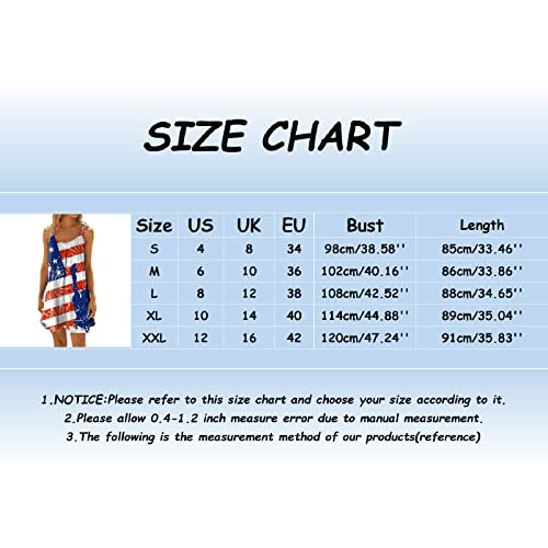 Kuaileya 2023 Spring Summer Womens Dresses Sleeveless Tank Sundresses Independence Day Dresses Women Long Sleeve Dresses Casual (X1-White, Xx-Large) 4Th Of July Girls Dress Women Dresses American Flag Sleeveless Mini Dress For Women Stars Stripes Graphic Beach Sundress 4Th Of July Patriotic Tank Dress Women's Summer Spaghetti Strap Floral Printed Long Maxi Dress V Neck Wrap Beach Dresses White Sleeveless Dress 230507 #TOP3