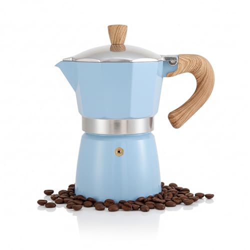 Bibykivn Cafetière italienne,300ml Cafetiere Moka,...