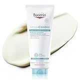 Eucerin AtopiControl Beruhigender Leichter Balsam 400 ml, Basis Hautpflege bei trockener und atopischer Haut, feuchtigkeitsspendende Körpercreme mit Ceramiden und Licochalcone A