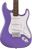 Squier by Fender スクワイヤー エレキギター Squier Sonic™ Stratocaster®, Laurel Fingerboard, White Pickguard, Ultraviolet ソフトケース付き