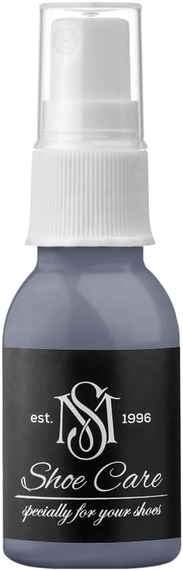 Suede & Nubuck Spray - NCS S 6010-R70B Gunmetal Lavender - Color Renovator & Protection for Suede, Nubuck, Velour by MAVI STEP - 3.40 fl oz / 100 ml