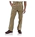 Carhartt Men's Blended Twill Work Chino,Khaki,36 x 32