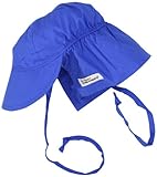 Flap Happy Girls' UPF 50+ Original Flap Hat with Ties