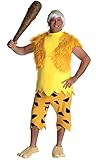 The Flintstones Adult Bamm-Bamm Set, Yellow/Orange, Plus