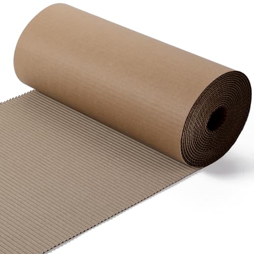 Image of Corrugated Cardboard Roll 12 x 394 Inch Thick Sheet