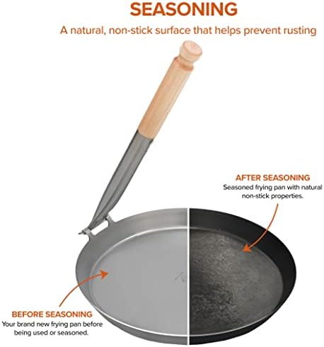 Stabilotherm Hunter Pan XL with Folding Wood Handle