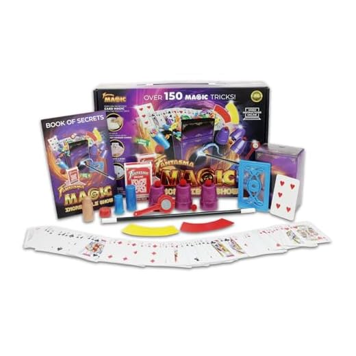 Fantasma Most Incredible Show Magic Set-150+ Tricks (6006) - Classic Beginner's Magic Kit for Boys and Girls 6 and Older, Blue