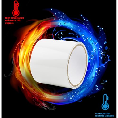 Image of Inflatable Patch Repair Kit Waterproof Heavy Duty, Clear PVC Repair Tape for Bounce House, Tent, Canvas, Canopy, Pool Floats