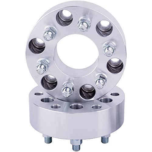 Dcvamous 4Pc 6X5.5 Wheel Spacers 2 Inch With M12X1.5 Studs Compatible With Toyota 6 Lug 6X139.7 For 1986-2021 4Runner | 2007-2014 Fj Cruiser | 2001-2021 Tacoma (6 Lug Vehicle) | 2004-2012 Colorado #TOP5