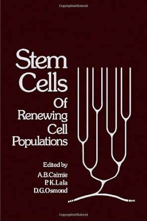Stem Cells of Renewing Cell Populations book cover