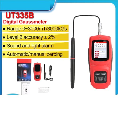 Medidor Gauss UT335B Digital de Campo Magnético Portátil miniatura 2