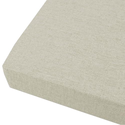 JORTUIO Cojín de Asiento de Silla Larga,Cojín para Banco Interior/Exterior 120x40 110x50 100x40,Extraíble Lavable Cojines para Banco，para hogar, jardín, Patio, Columpio, Interior(#20,60x40x5cm)