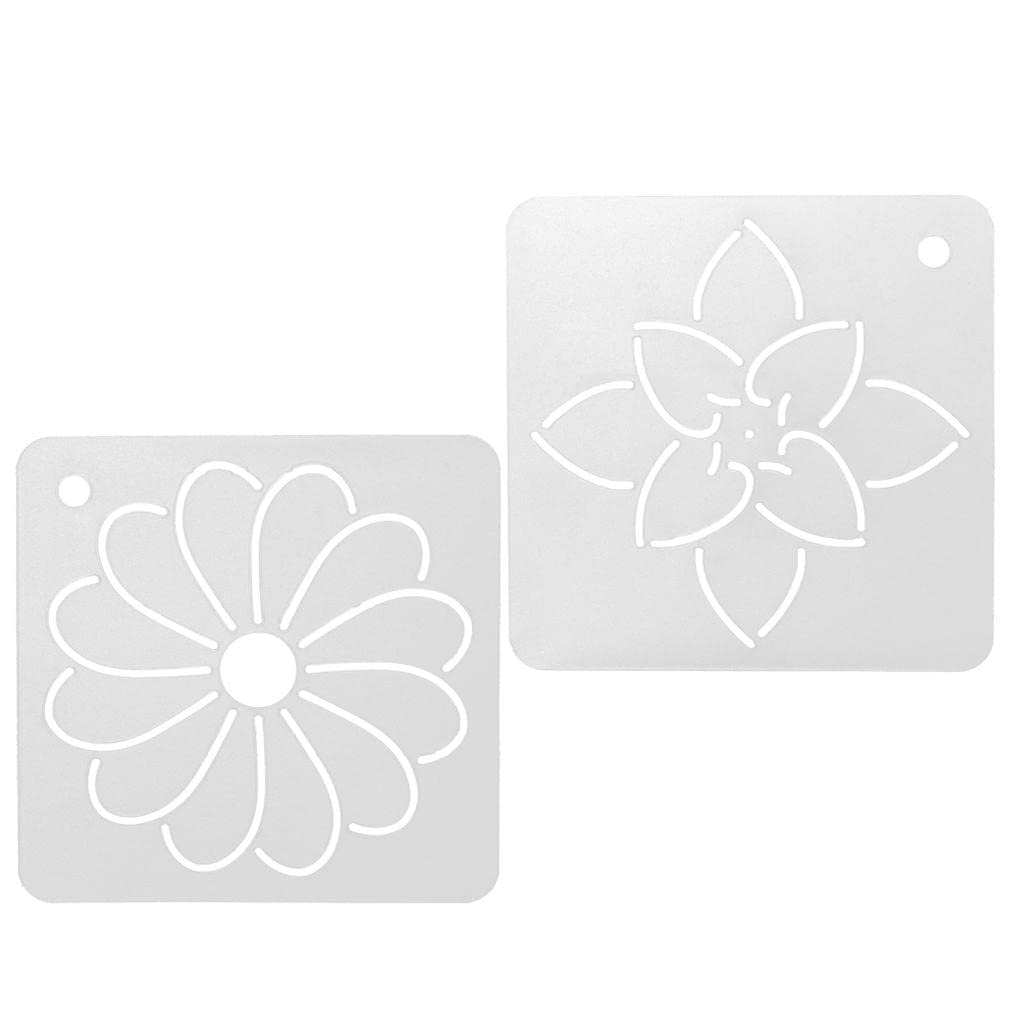 Herramientas de patchwork de plástico con doble borde para pintura y precisión en manualidades
