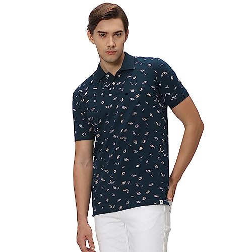Image of MUFTI Mens Cotton Slim T-Shirt