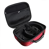 Adada 専用保護収納ケース対応対応 2019 単体型VRヘッドセット (レッド)