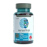 Nootropic Brain Supplement - Memory, Focus, Concentration, Accuracy, Learning, Reasoning - Neuriva Plus Gummies (50 count bottle), Strawberry Flavor