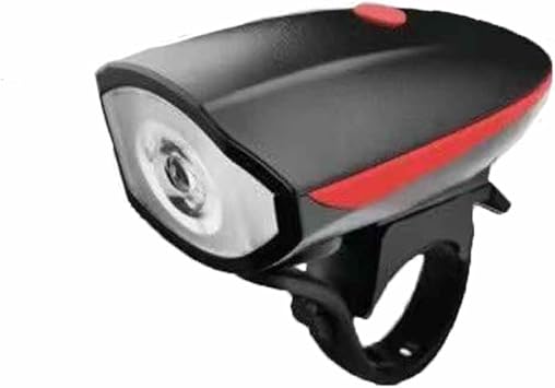 Rechargeable Bike Light for Van Rysel RC 500 V2 2019-2026,Night Riding Bicycle Flashlight with Electric Horn & Taillight Waterproof