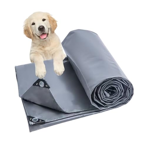Bâche imperméable de protection grise 450g/m² supérieure - 2
